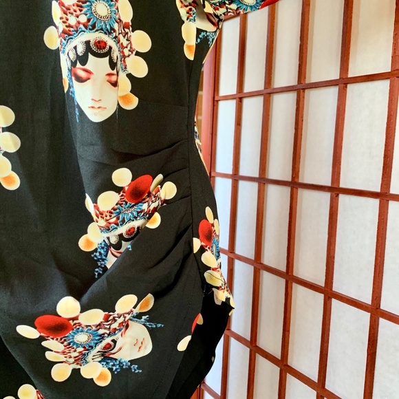 Goddess Silk Blend Asymmetrical Tunic NWOT - Picture 4 of 8